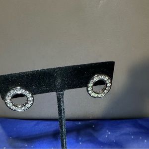 Swarovski crystal clear post earring for Lola & Grace